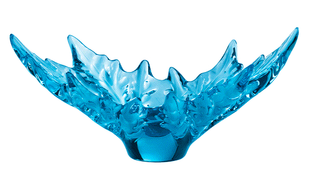 Ваза для фруктов "Champs‑Élysées" малая синяя Lalique
