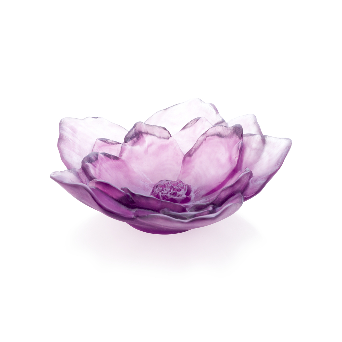 Блюдо для фруктов "Camelia" фиолетовое Daum