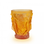 Ваза для цветов "SIRÈNES" янтарная Lalique (Лимитированная коллекция 999 экз.)