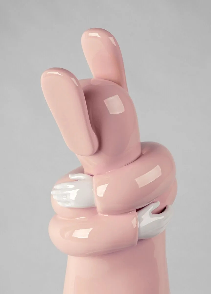 Статуэтка "В объятиях" (розовая) Lladro