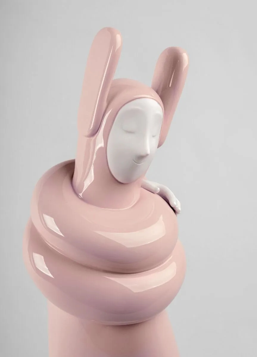 Статуэтка "В объятиях" (розовая) Lladro