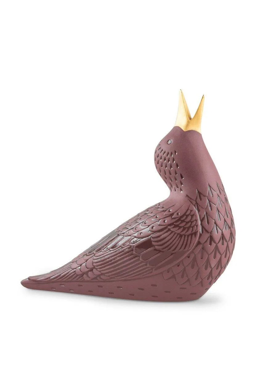 Статуэтка "Скворец I" коричневый Lladro