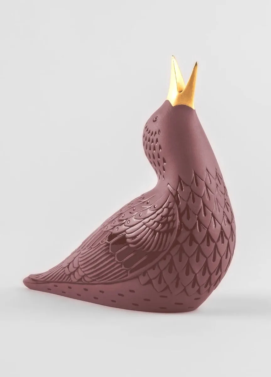 Статуэтка "Скворец I" коричневый Lladro