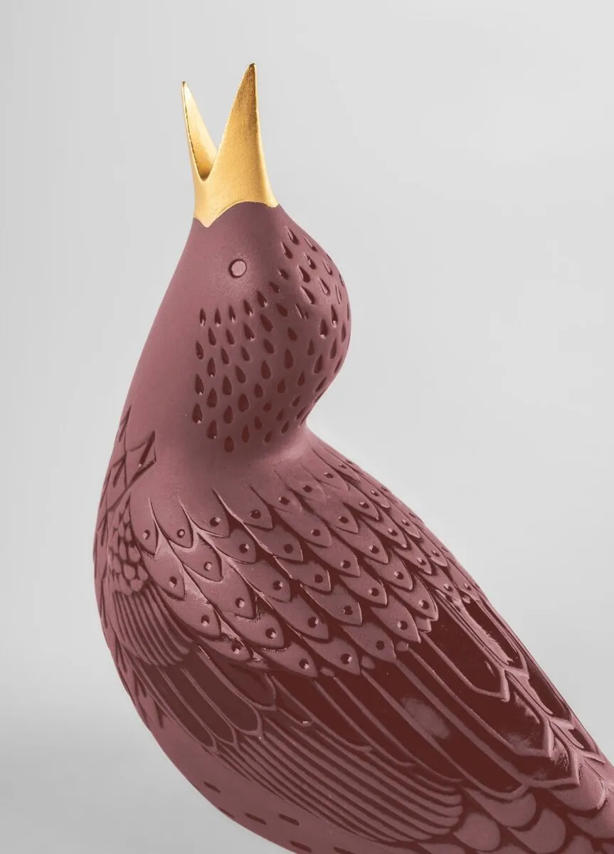 Статуэтка "Скворец I" коричневый Lladro