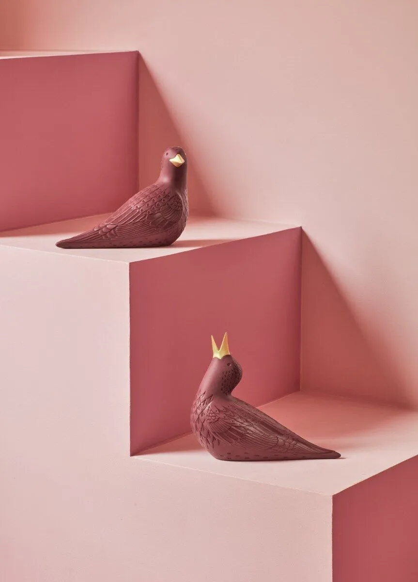 Статуэтка "Скворец II" коричневый Lladro