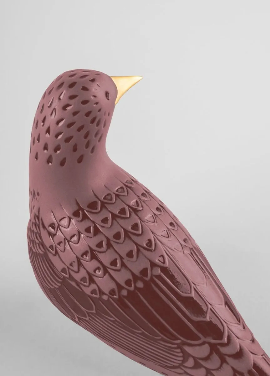 Статуэтка "Скворец II" коричневый Lladro