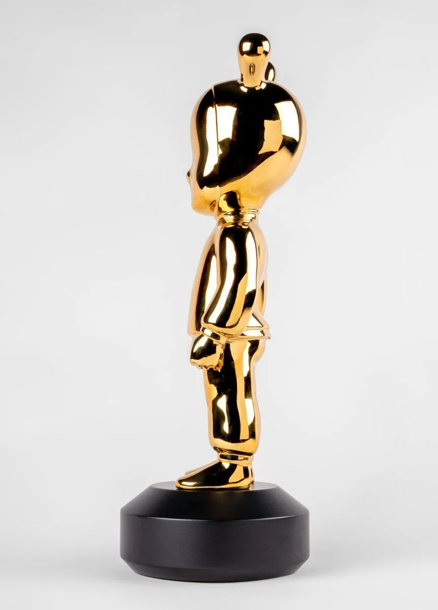 Статуэтка "Гость" золотой Lladro