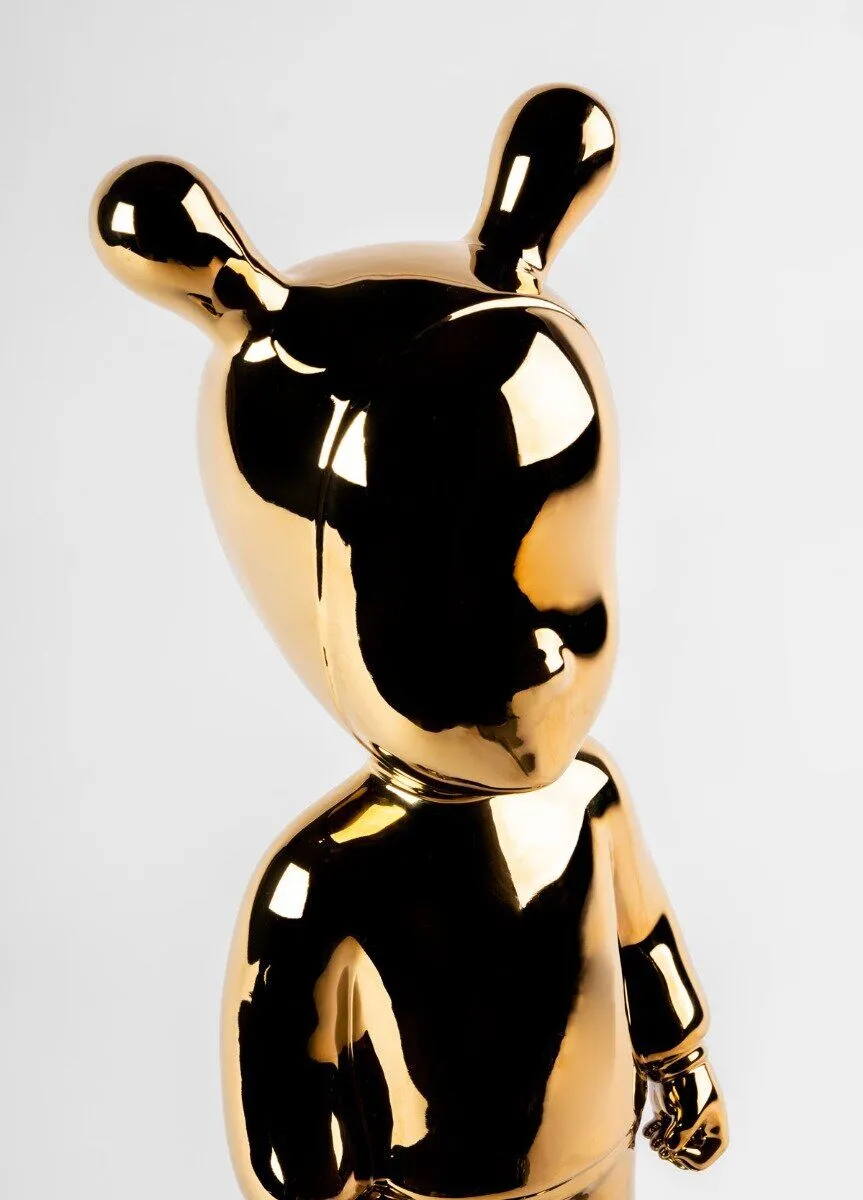 Статуэтка "Гость" золотой Lladro