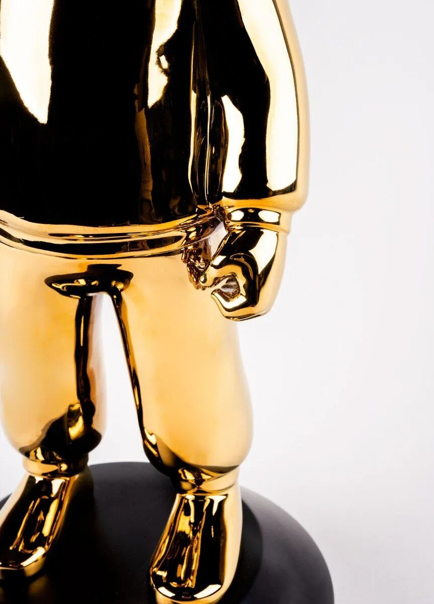 Статуэтка "Гость" золотой Lladro