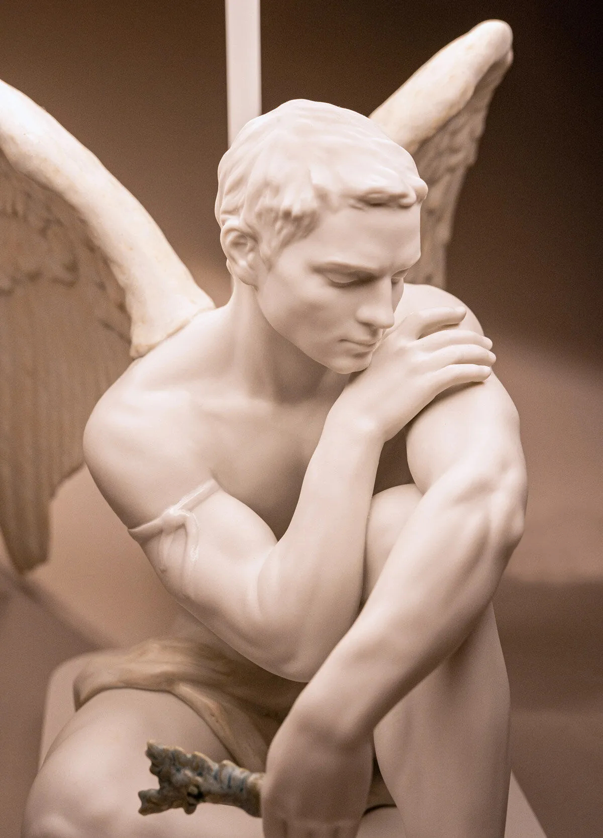 Настольная лампа "Мужчина-ангел" Lladro