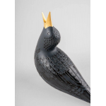 Статуэтка "Скворец I" чёрный Lladro