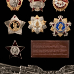 Ключница «Стечкин с наградами СССР»