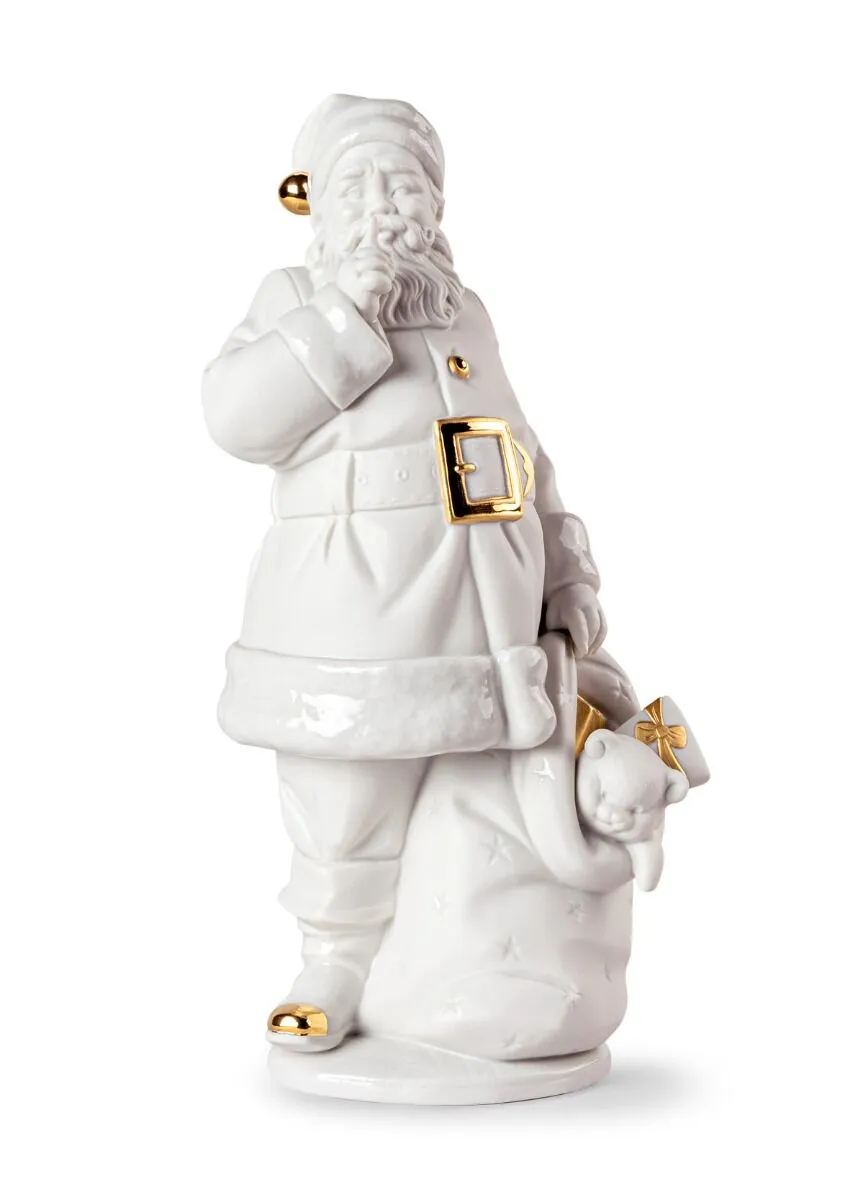 Статуэтка "Дед Мороз прибыл" Lladro
