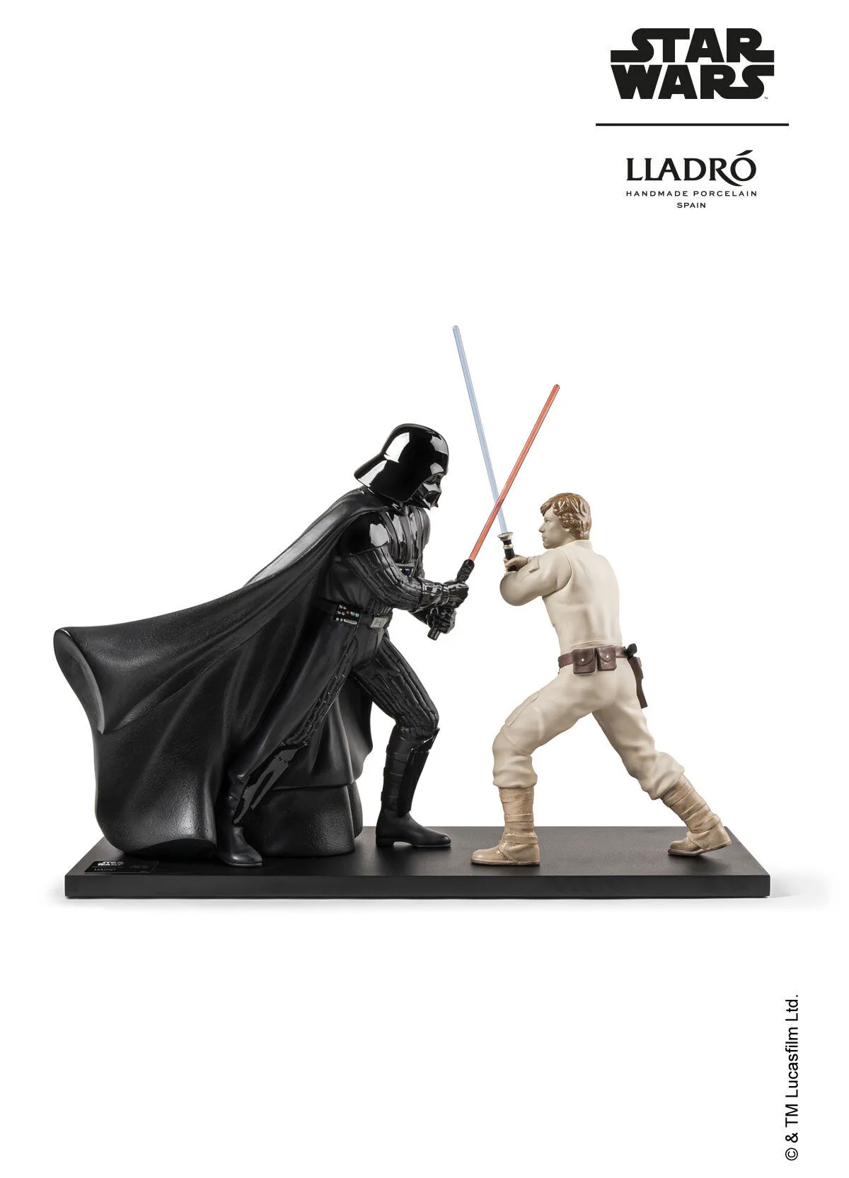 Статуэтка "Звездные войны - Поединок на планете Беспин" Lladro