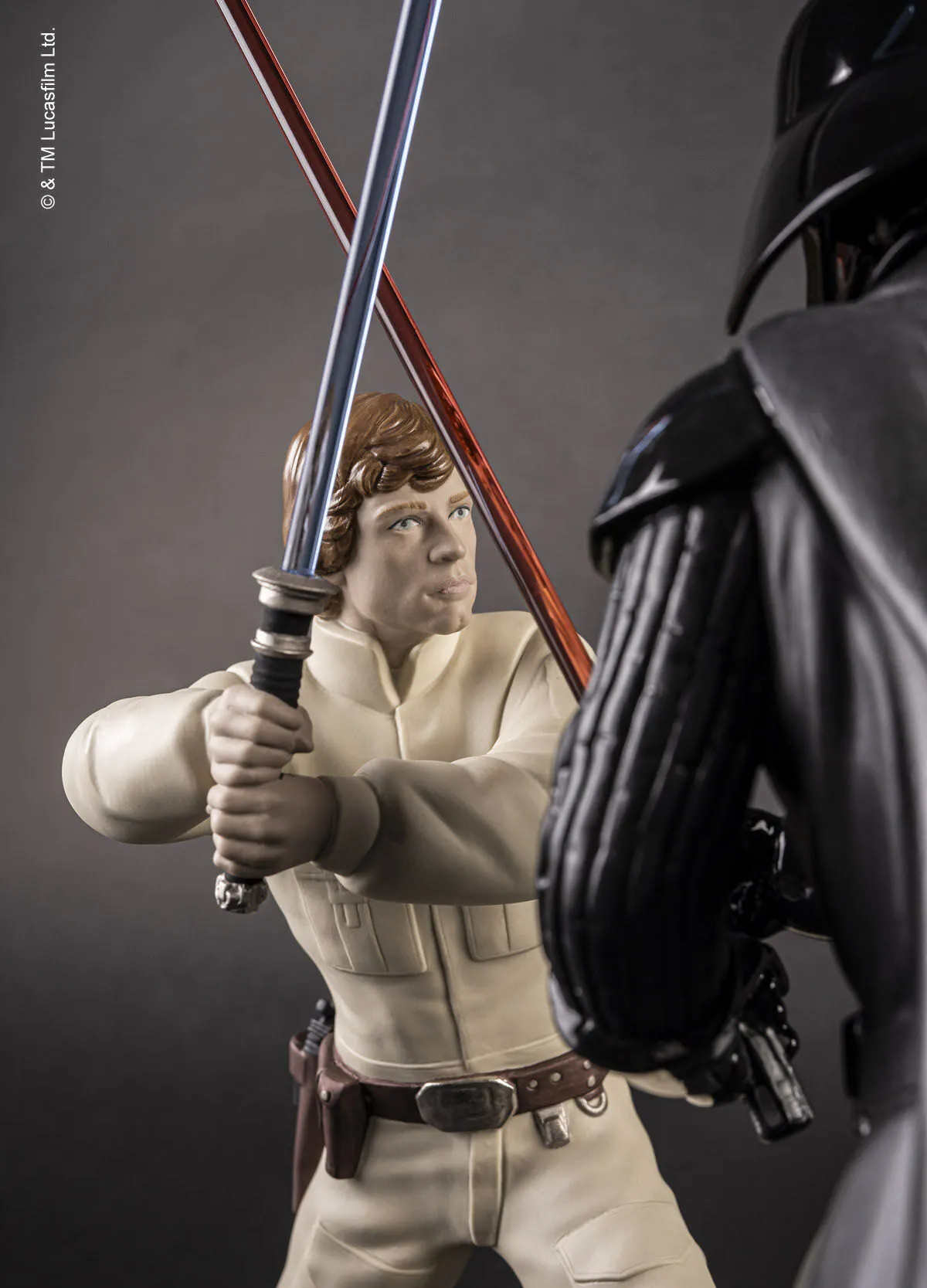 Статуэтка "Звездные войны - Поединок на планете Беспин" Lladro